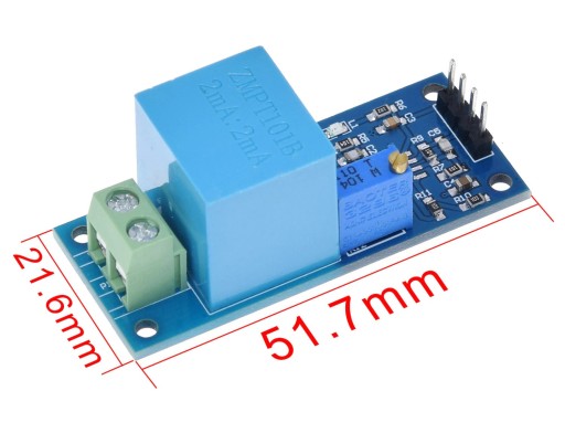 856 Modul merania striedavého napätia ZMPT101B