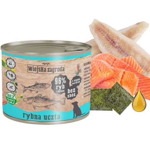 COUNTRY FARM Krmivo pre psov Fish Feast 200g