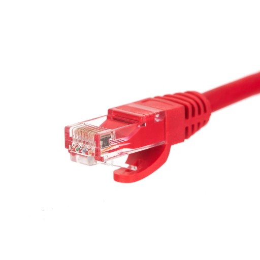 Netrack patch kábel RJ45 kat. 5e UTP, 1,5 m červený