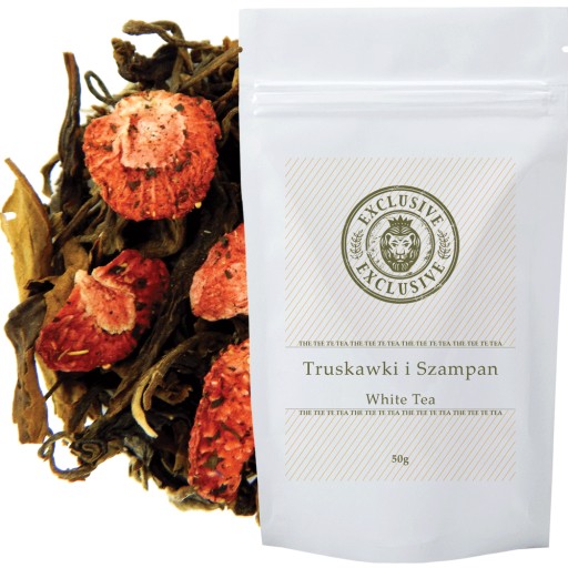 Pai Mu Tan Jahody a šampanské - 50 g