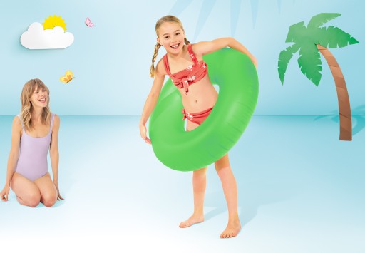 INTEX KOLESOVÝ PRUH NA NAFUKOVANIE NA VODU 91CM