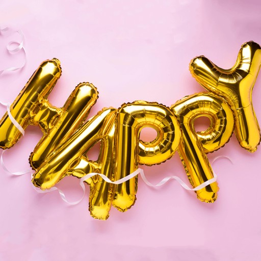 Latexový balón s ružovými konfetami, 30 cm