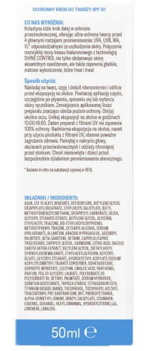 KOLASTYNA OCHRANNÝ KRÉM NA TVÁR SUPER MAT SPF30