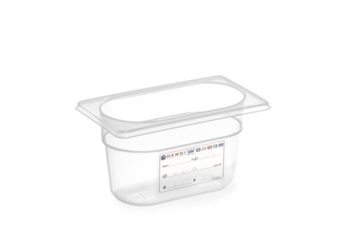 GN 1/9 HACCP nádoba vyrobená z polypropylénu 65mm