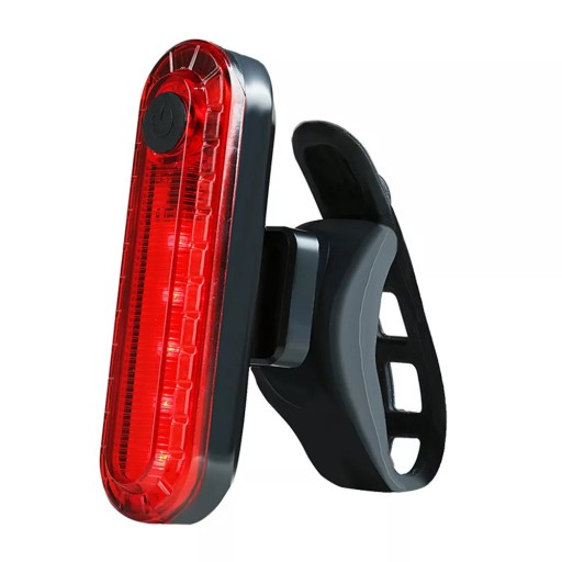 LAMPA cyklo baterka ZADNÁ LED USB, sedlovka E088