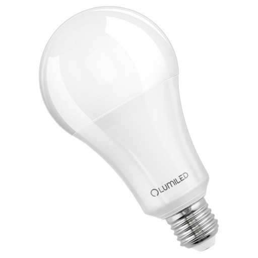 E27 A80 LED žiarovka 24W = 200W 3452lm 3000K Teplá 260° VÝKONNÁ LUMILED