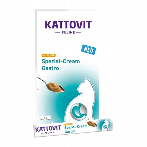 KATTOVIT CESTOVINY GASTRO KRÉM 6X15G