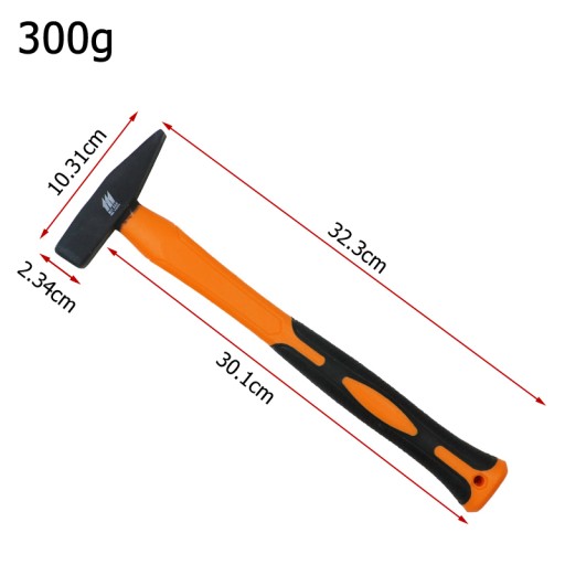 ZÁMOKOVÉ KLADIVO 300g SKLENENÉ VLÁKN