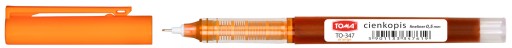 TOMA TO-347 Kapilárna jemná linka 0,5 mm oranžová