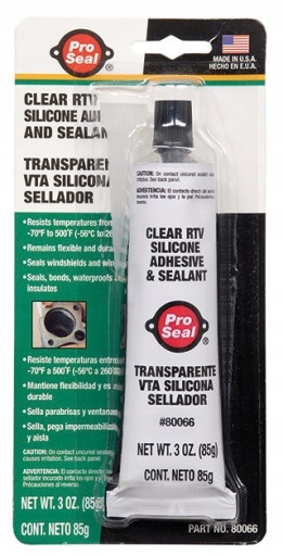 PRO SEAL - SILIKÓNOVÝ TESNENIE - TRANSPARENT RTV - 85G