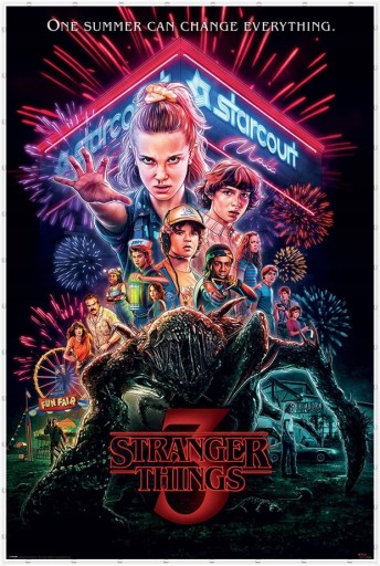Filmový plagát Stranger Things plagáty na stenu 61x91,5 cm do obývačky