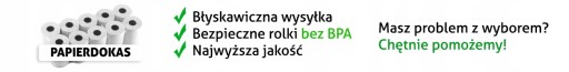 Papier do pokladníc 57x60m - 6 ks BPA FREE