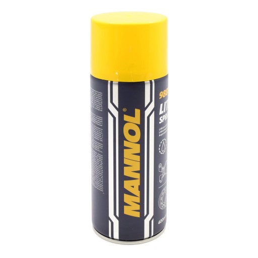 Lítiové mazivo 9881 Mannol Lítiový sprej 400 ml