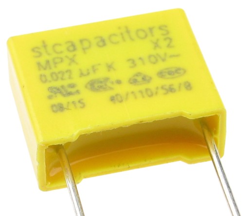 Kondenzátor MKP 22nF/310VAC X2 (2 ks) /4582-2