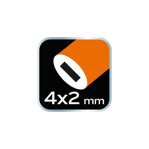 Technická ceruzka červeno-modrá, 12 kusov