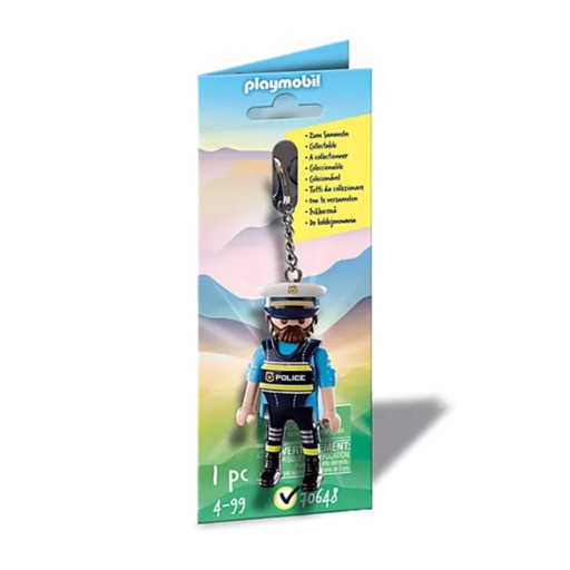 PRÍSLUŠENSTVO PLAYMOBIL POLICAJTOVÝ PRSTEŇ NA KĽÚČE 70648