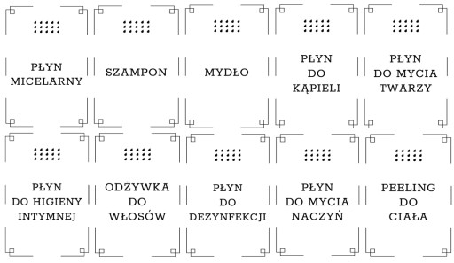 NÁLEPKY ŠTÍTKY NA FĽAŠE KOZMETICKÉ MYDLO SÚPRAVA 20 BIELY