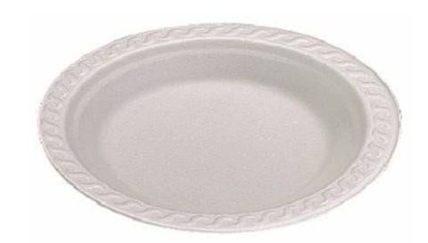 Okrúhle dosky EPS 16,5 cm, 75 kusov