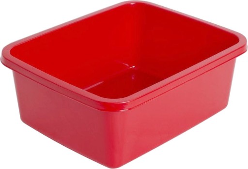 BENTOM - Plastová miska - na bielizeň - Klasická - obdĺžniková - 11L