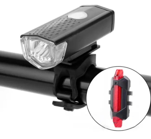 SET LED BICYKEL PREDNÁ + ZADNÁ