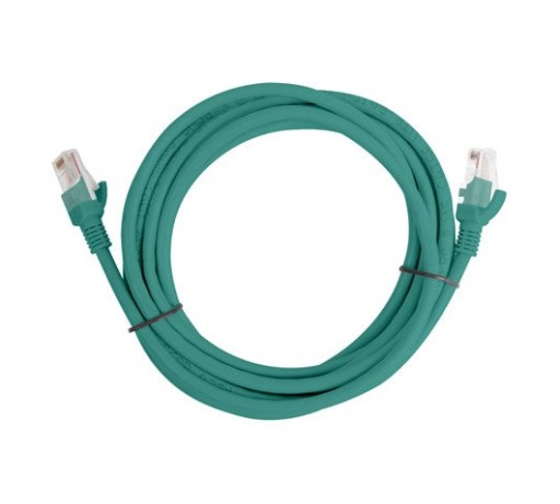 PATCHCORD RJ45 CAT.5e sieťový kábel 3m zelený