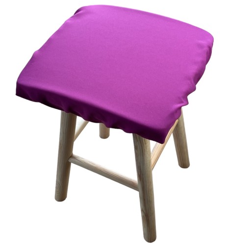 Štvorcový vankúš na taburetku 30x30 FUCHSIA
