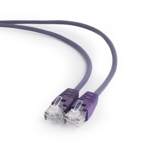 Gembird PP12-0,5M/V sieťový kábel UTP, 0,5m, CAT 5e