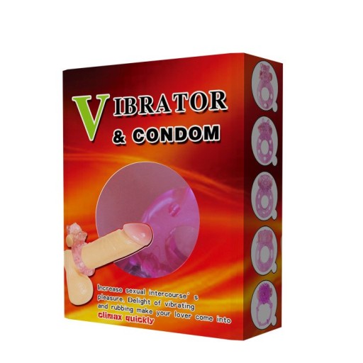 RING CONDOM VIBRATOR VIBRATOR & KONDOM