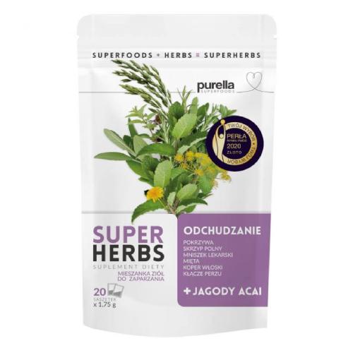 PURELLA Bylinná zmes na chudnutie, 20x1,75g