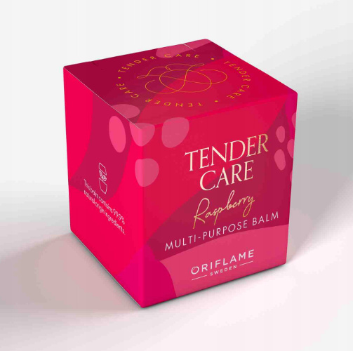 Oriflame Tender Care Malinový regeneračný univerzálny balzam