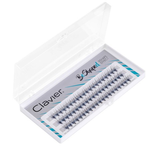 CLAVIER BeShaped chumáčiky mihalníc 6 mm – B natočenie