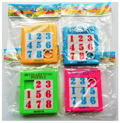 Arkádová mini puzzle s číslami