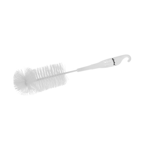 Akuku kefa na umývanie fliaš a cumlíkov, šedá s medvedíkom, 1 ks.