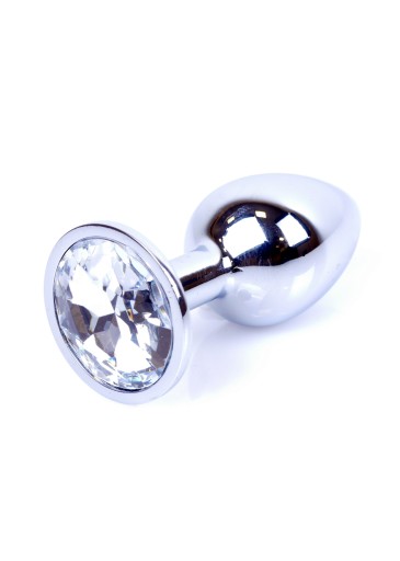 Plug-Jewellery Silver PLUG-Clear