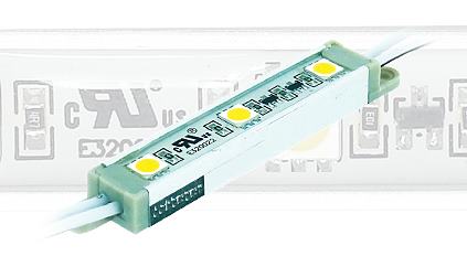 LED MODUL 0,72W / 3x5050SMD / 12VDC / modrá farba vodeodolná IP65