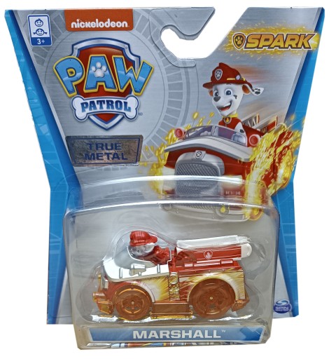 auto PAW Patrol kovová 779 MARSHALL POMARA