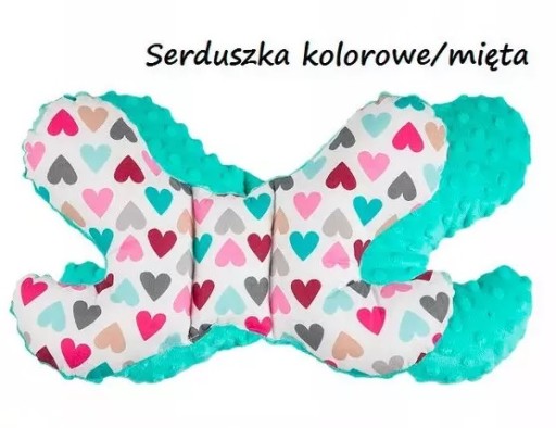 PROTIŠOKOVÝ VANKÚŠ MINKY, OPIERKA HLAVY BOTTERFLY