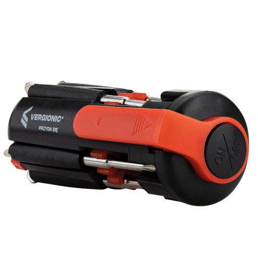 Multifunkčný skrutkovač 8v1 s LED baterkou