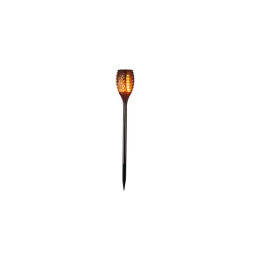 Mini LED solárna baterka s plameňovým efektom