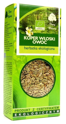 Fenikel ovocný BIO čaj 50g - Dary Natury