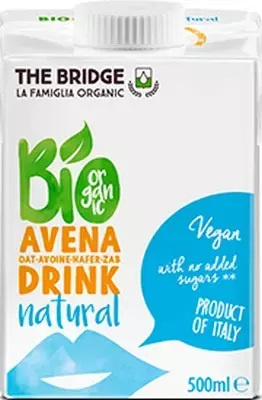 Prírodný ovsený nápoj 500 ml - The Bridge