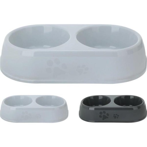 Dvojitá miska pre psov 1,2 ml