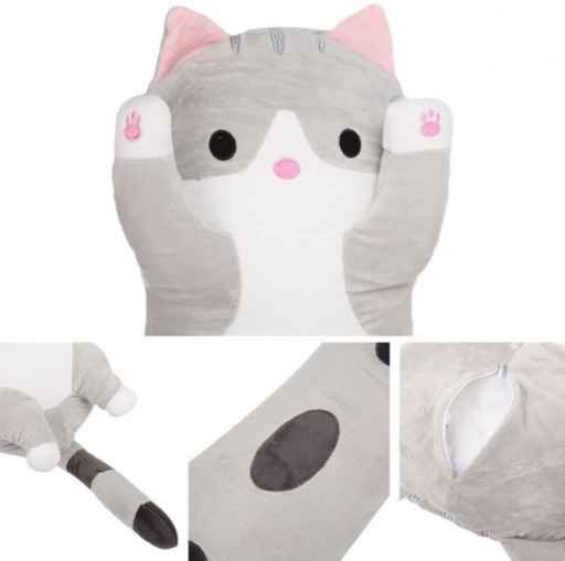 VANKÚŠEK MASKOT DLHÝ MASKOT PLYŠOVÁ HRAČKA 50 cm