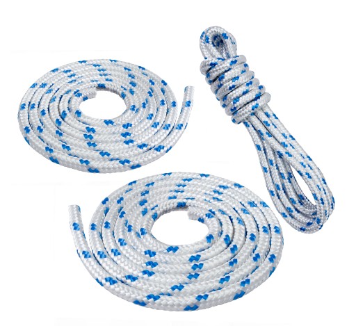 POLYPROPYLÉNOVÁ LINKA HLADKÉ PLÁNO BIELE SILNÉ 10mm 1M
