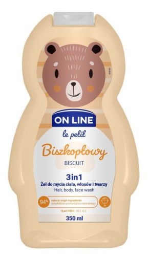 On Line LePetit 3v1 umývací gél na sušienky 350ml