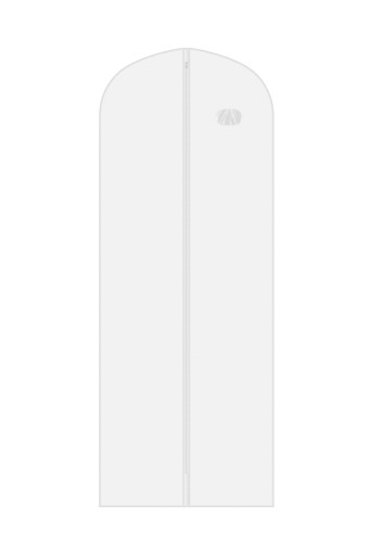 POTAH, ŠTÍHLE SVADOBNÉ ŠATY, SVADOBNÉ ŠATY - BIELE 65x170 (T170B)