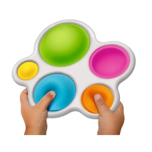 JEDNODUCHÁ HRAČKA DIMPLE POP IT FIDGET SENSORY