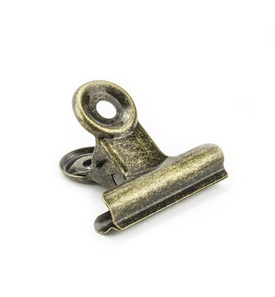 METAL CLIP CLIP vintage krimpovačka 38mm - 1 ks