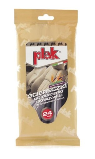 PLAK KOŽENÉ ČISTIACE Utierky 24 ks.