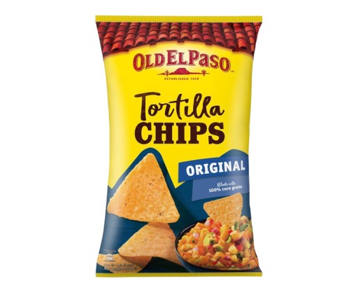 Kukuričné lupienky Tortilla Chips 185g ORIGINÁL